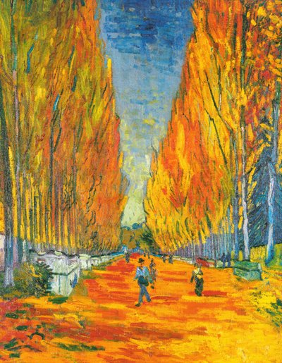 Avenue in Arles by Vincent van Gogh